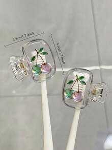 Giá đỡ bàn chải đánh răng hình quả táo 2D phẳng, đẹp mắt - Thiết kế dễ thương, hộp đựng đồ dùng du lịch và gia đình có nắp trong suốt, thiết kế nhỏ gọn và di động dễ dàng mang theo, bảo vệ đầu bàn chải, có hai lỗ thoát nước và thông gió, thích hợp sử dụng tại nhà, ký túc xá và khi di chuyển | Giá đỡ đầu bàn chải dễ thương để sắp xếp phòng tắm, lý tưởng cho gia đình và ký túc xá. - Nhiều màu - Xem 9