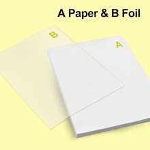 ESHANG A4 可打印临时纹身纸，5 套，兼容喷墨和激光打印机，DIY 皮肤图像转印贴纸 - 5Pcs - 查看 4