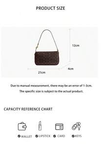 Coach Plaza Printed Women's Single Shoulder Handbag CCC42B4YDT - 楓棕色CCC42B4YDT - 查看 8
