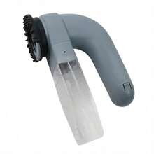 1台电动宠物毛发吸尘器，便携式家用宠物按摩清洁吸尘器 - 灰色 - 查看 5