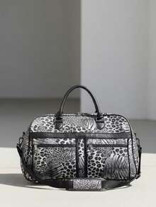 Túi hành lý, túi thể thao, họa tiết da cá sấu, chất liệu, túi cá nhân hóa - báo gris - Xem 2