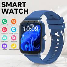 Đồng hồ thông minh màn hình cảm ứng thời trang, được thiết kế dành cho nam nữ trẻ tuổi cũng như các cặp đôi. Hỗ trợ gọi điện không dây, đếm bước chân, điều khiển nhạc và các chức năng theo dõi sức khỏe, tương thích với điện thoại Android/IOS, được trang bị pin 180mAh. Một lựa chọn quà tặng lý tưởng cho năm mới, Ngày Valentine, Lễ Phục Sinh và Giáng sinh. - Nhiều màu - Xem 12