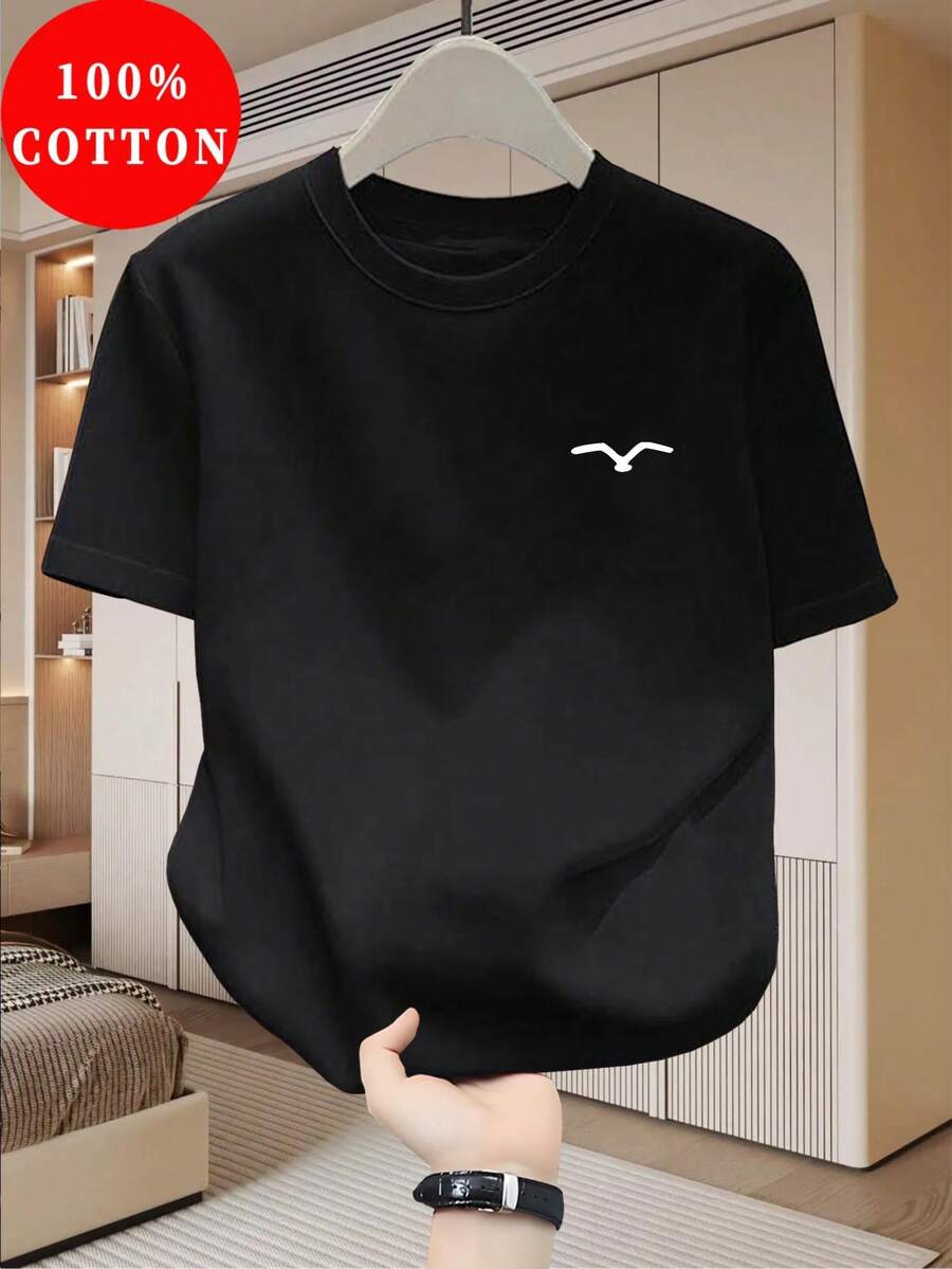 Men Outdoor Tees & Tanks - Black - View 1