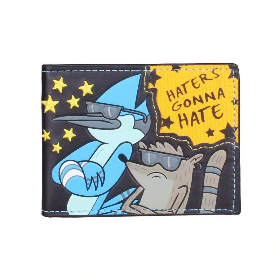 Cartera de dinero en relieve impresa de alta calidad, tarjetero personalizado a la moda, ventana de identificación - A1267 - Ver 1