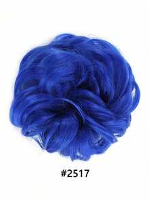 6 Inch Fluffy Bun Wig, With Elastic Hair Band, High Temperature Fiber, Suitable For All Occasions - Multicolor - View 17