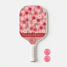 Juego de raquetas de pickleball para principiantes adultos, ligero, incluye 2 pelotas de pickleball, raqueta de pickleball de moda como regalo para el deporte - Beis - Ver 9