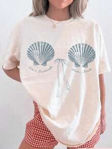 1pc Seashells And Wedding Bells Bachelorette Custom Mermaid Bachelorette Shirt  Last Toast On The Coast Bachelorette Coastal Bach - 白色 - 查看 3