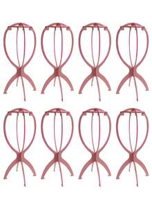 10/5/3 piezas Soporte para peluca, Adecuado para pelucas de 36 cm, Soporte portátil para secar pelucas de viaje (Negro) - Multicolor - Ver 22
