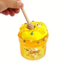 Bee Slime Kit For Girls And Boys, Slime Sensory Toys, Festive Birthday Halloween Christmas Gifts, Stretchable Toys And Cool Birthday Gifts - Màu vàng - Xem 2