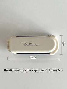 1pc Foldable Comb - Cream Color, Portable With Built-In Mirror,Hair Brush,Comb,Hair Tools,Hair Products And Accessories For Barber Salon Beauty Travel Essentials,Back To School,Travel Holiday Essentials,Hair Accessories For Women - Air Cushion Comb - View 7