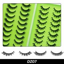 20 Pairs Dramatic Multilayer False Eyelashes, High Volume Fake Lashes - Brown - View 6