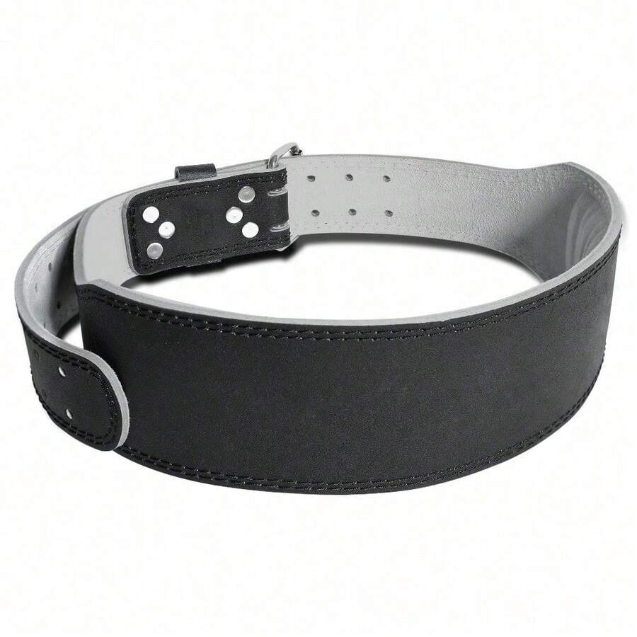 Honey-Barbell Weightlifting Belt For Men And Women Leather Powerlifting Belt Gym Fitness Bodybuilding Support Belt - 1 - 查看 1