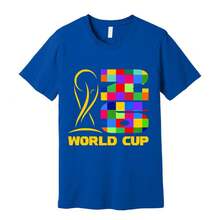 World Cup 2026 T-Shirt, World Cup Shirt - World Cup T Shirt - USA World Cup Shirt, 2026 World Cup Tee Soccer Flags Graphic Tee - Xám - Xem 3