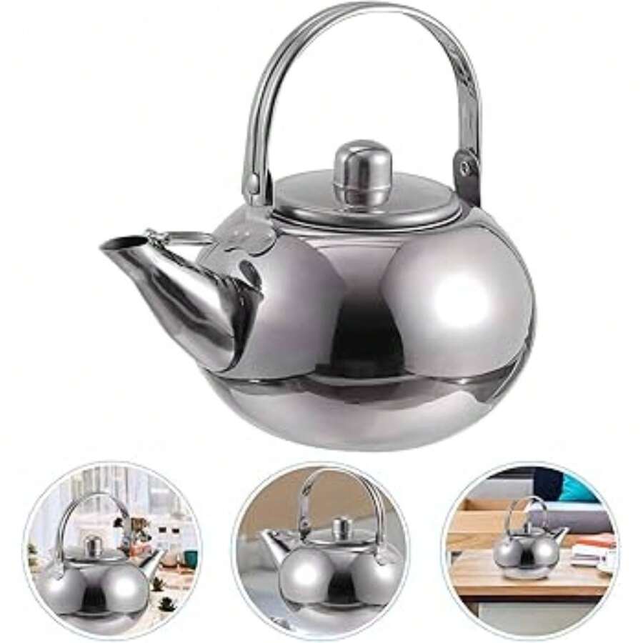 Water Pots & Kettles - White - View 1
