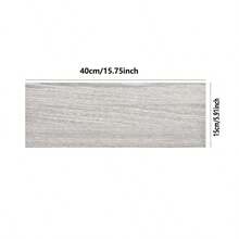 10pcs/20pcs Set 40x15cm/15.75x5.91in 0.6m²/1.2m² Removable Peel And Stick Floor Tiles, PVC Wood Grain Floor Stickers, Furniture Decor For Bedroom, Kitchen, Living Room, Hotel - Multicolor - View 3