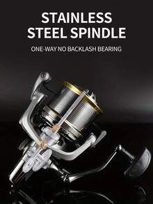 BILLINGS NGK Stainless Steel Bearing Spinning Reel,Spinning Fishing Reel For Saltwater Surf,44LB Max Drag With Aluminum Spool,4.8:1 Gear Ratio,Super Smooth - Silver - View 7