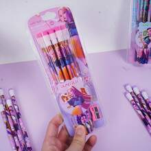 12pcs K-Pop 2026 Girl Group Ghost Hunter Erasers + 1pc Pencil Sharpener - Large Cartoon Learning Pencils, K-Pop Stationery Set [Random Style Shipped] - A - View 2