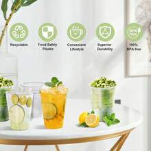 Cốc nhựa dùng một lần 200ml CHICO 0.2L, cốc nhựa polypropylene tái sử dụng, trong suốt, lý tưởng cho các bữa tiệc, sự kiện và ngành dịch vụ ăn uống. Nhiều số lượng để lựa chọn, chất lượng đảm bảo. - 200ml - Xem 3