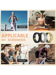 2026 Upgraded Waterproof Smart Ring, Wireless Connection, Multiple Sports Modes, Lightweight As A Feather, Sleep Mode, Pedometer, Comfortable Design, Ideal Gift For Friends - View 4