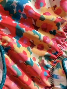 Bộ bikini 2 mảnh ren hoa dễ thương dành cho nữ, thích hợp cho kỳ nghỉ hè trên đảo và đi biển. - Nhiều màu - Xem 5