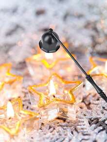 Multi-Style Bell-Shaped Candle Snuffer, Candle Wick Cover, Candle Extinguisher, Octagonal Candle Snuffer In Gold, Silver, Black, Rose Gold Colors - Multicolor - View 12