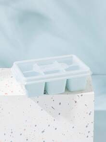1pc Ice Cube Tray With Lid, Easy Release PP Ice Maker Mold, 6 Grids DIY Ice Cube Trays - View 7