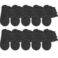 1/5/10双装洛丽塔蕾丝隐形女袜夏季薄款镂空网眼蕾丝花底舒适透气袜子 - 彩色 - 查看 11