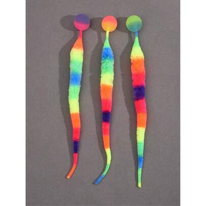1pc Magical Twisting & Wiggling Cat Toy, Random Color, Indoor Cat Toy