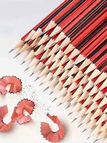 20pcs HB Pencils With Erasers, Suitable For Writing, Student Drawing, Sketching And Painting, School Office And Art Supplies - Multicolor - View 2