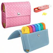 1个7天药盒，带皮套，每日4次服药提醒，方便旅行和日常使用。 - 皮包藥盒 - 查看 4