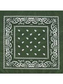 1 chiếc khăn đa năng bằng polyester họa tiết Paisley, hoa điều, thích hợp cho hoạt động ngoài trời, thể thao, giữ ấm cổ, đội đầu (in đường kẻ đen ngẫu nhiên hoặc không in), băng đô turban, băng thấm mồ hôi, phụ kiện tóc mùa thu đông cho nữ, thích hợp cho trang phục đi nghỉ mát, khăn choàng thanh lịch cho nữ, trang phục mùa hè, lễ hội, tiệc tùng. - Nhiều màu - Xem 30