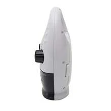 Radio de ducha impermeable a prueba de salpicaduras radio AM/FM con asa superior para uso en el baño al aire última intervensión altavoz integrado y volumen ajustable color blanco y negro - negro y blanco - Ver 6