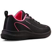 Women's And Men's Tennis Shoes For Gym, Running, Casual, Sports, EVA, Lace-Up, For Gym And Fitness - 粉紅色黑色 - 查看 5