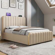 Bed Bases & Foundations - Beige + Linen + 160cm*200cm-3 - View 2