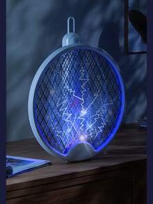 OBOVAY 可折叠电动蚊拍，带紫外线灯，USB充电，300mAh - 多色 - 查看 7