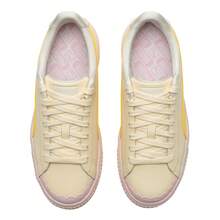 Giày thể thao nữ PUMA, giày thể thao đế dày phong cách retro, giày trượt ván thường ngày 398910-02 - Kem Vani-Chanh Vàng-Trắng - Xem 6