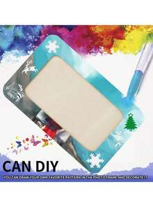 15pcs Frameless Wall Art DIY Set, Suitable For Home Decor, Mother's Day, Easter And Party Craft Activities - A - View 3