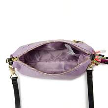 LOLA Shoulder Bag, BIMBA Crossbody Bag, Women's Clutch, Lightweight And Simple Small Square Bag, Women's Bag, Wallet - 紫羅蘭色 - 查看 7
