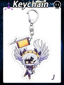 Drones Keychain, Anime Fans Merch Goods, UZI, V, N, CYN Keychains, Cartoon Anime Keychains, Collectible Keychains, Bag Pendant, Car Pendant, Holiday Gift, Birthday Gift - Multicolor - View 10