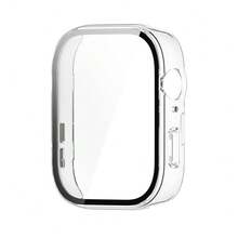 Funda protectora de vidrio templado resistente a los arañazos para Watch Fit 3/4/4 Pro, carcasa de material de PC duradero, accesorio protector para smartwatch - Color transparente - Ver 9