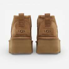 UGG Classic Ultra Mini Platform Chestnut - White - View 4