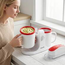 Pukomc Home Ice Cream Maker 10T - The Ultimate Tool For Homemade Desserts, Smoothies And Frozen Yogurt | Removable Design For Easy Cleaning | Perfect For Home Kitchens, Summer Parties And Beginners! - US A Type Plug(110-127V) - View 8