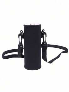 420/550/750/1000/1500ml Water Bottle Insulated Sleeve Bag With Strap, Suitable For Restaurant And Travel - Black - View 3