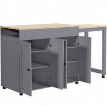 Bar Tables - Gray + MDF-2 - View 7