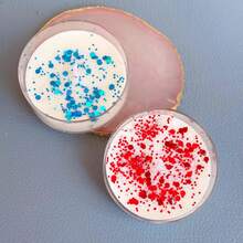 1 Set, New Sparkling Sequin Scented Candle, Unique Fragrance, Creates A Romantic And Cozy Ambiance, Enhances Spatial Aesthetics, Shimmering Visual, Suitable For Romantic Dates/Weddings/Thanksgiving/Mother's Day/Birthday Gifts/Housewarming/Easter/Valentine's Day/Parties/Souvenirs - 6Pcs - View 7