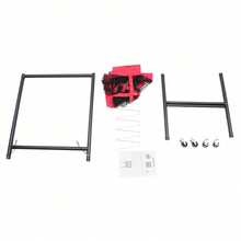Multi Functional Golf Practice Network Baseball Practice Network Precision Sport - Red - View 10
