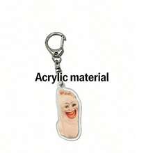 1个学生背包钥匙扣“社交牛神兵”，抽象丑萌造型，趣味抽象（章鱼怪兽/笑脸脚/古怪玩偶），可挂在背包侧袋，课间拿出钥匙瞬间成为课堂焦点。轻巧耐用，奇趣设计，越看越喜欢。既是钥匙扣又是背包装饰，可挂在宿舍/校园卡钥匙上，找钥匙时带来“喜剧效果”。深受个性青年喜爱：丑萌对比鲜明，挂在包包上吸引眼球，成为社交话题，每日携带，快乐加倍。 - 彩色 - 查看 11