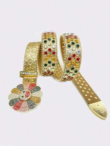 1pc Men's Solid Color PU Leather Belt, Personality Street Hiphop Casual Jeans Belt, High-Quality Versatile Belt. Suitable For Teen Summer Casual Outdoor Athletic Or Vacation Travel Or Graduation Gifts Or Birthday Dress Accessories Or Daily Wear KLX3 - 彩色 - 查看 6