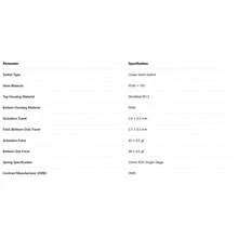 BGKYPRO 42g Pre-Lubricated Silent Linear Switch With 5-Pin Hot-Swappable POM+TPE Stem, Suitable For MX Mechanical Keyboards - View 3