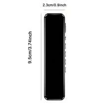 Digital Voice Recorder With MP3 Player, Voice Recorder With Playback Digital Voice Recorder, Noise Reduction & HD 1536 Kbps Sound Quality, 230mAh Rechargeable Lithium Polymer Battery, Mini Tape Recorder, Compact Design For Lectures, Conferences And Interviews, For Students, Teachers, Journalists - View 9